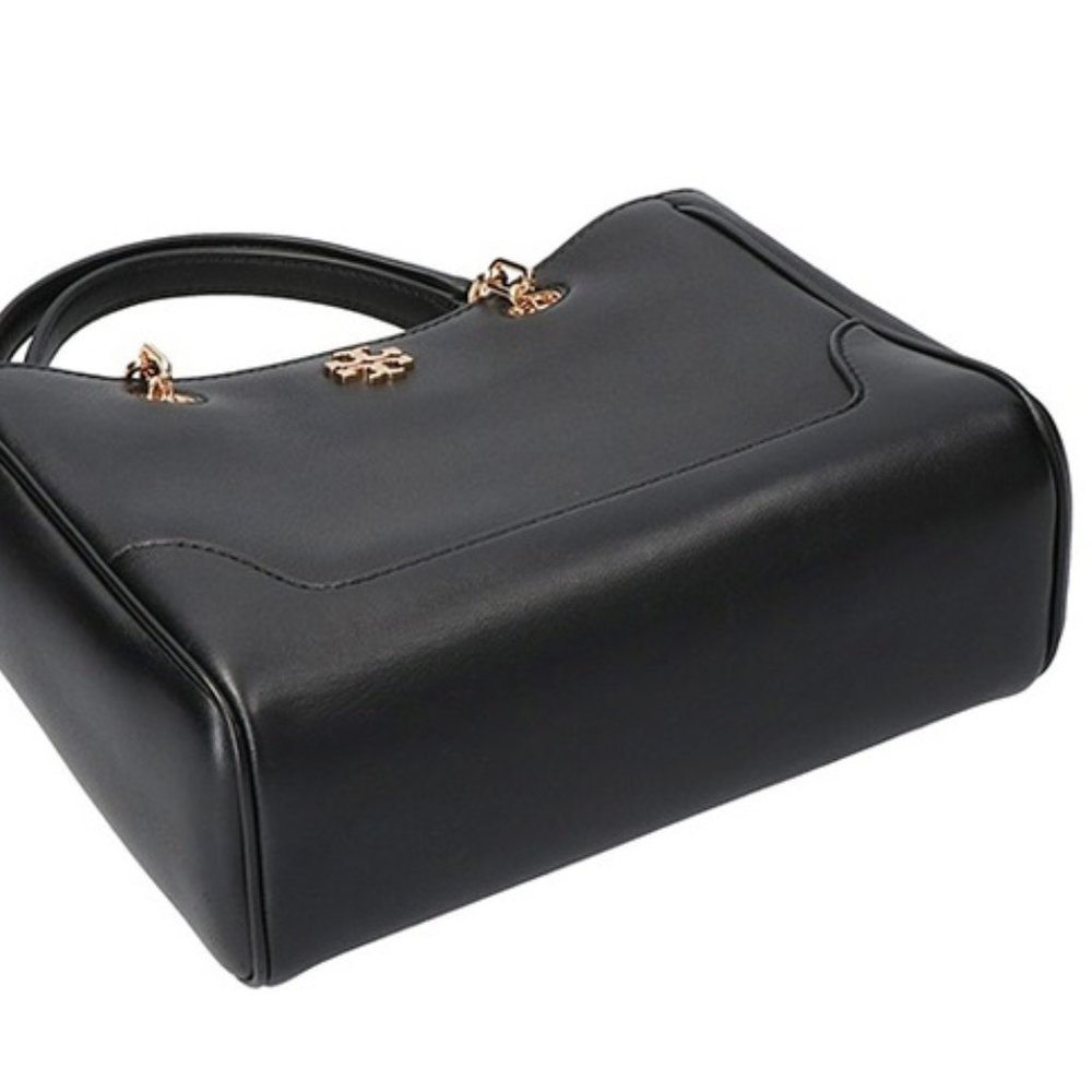 Tory Burch Carter Small Tote Black - Picture 6 of 9